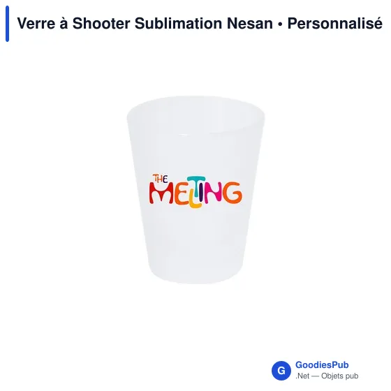 Verre à Shooter Sublimation Nesan - Image 3