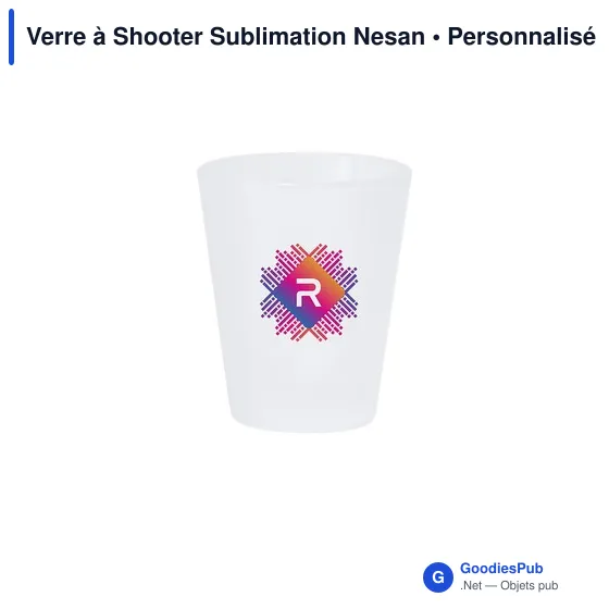 Verre à Shooter Sublimation Nesan - Image 4