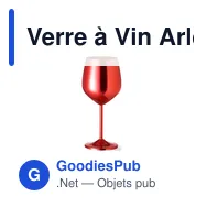 Verre à Vin Arlene - Miniature 1