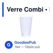 Verre Combi - Miniature 1