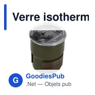 Verre isotherme personnalisable Gasking avec logo - Miniature 9