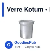 Verre Kotum - Miniature 1