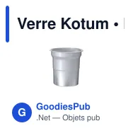 Verre Kotum - Miniature 2