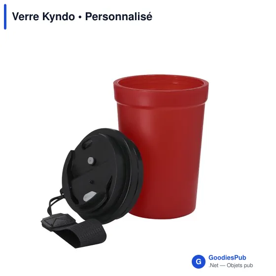 Verre réutilisable personnalisable Kyndo avec logo - Image 9