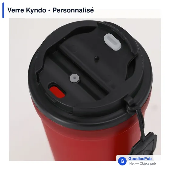 Verre réutilisable personnalisable Kyndo avec logo - Image 10