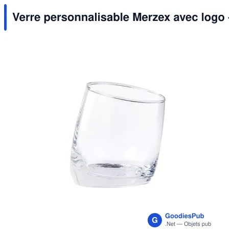 Verre personnalisable Merzex avec logo - 320 ml