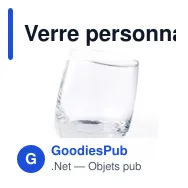 Verre personnalisable Merzex avec logo - 320 ml - Miniature 2