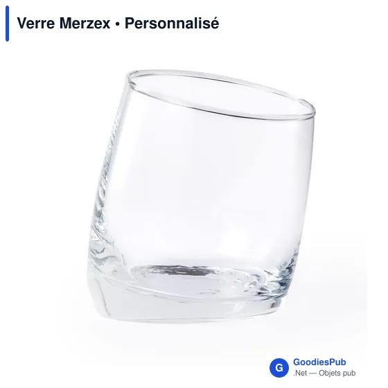 Verre personnalisable Merzex avec logo - 320 ml - Image 2