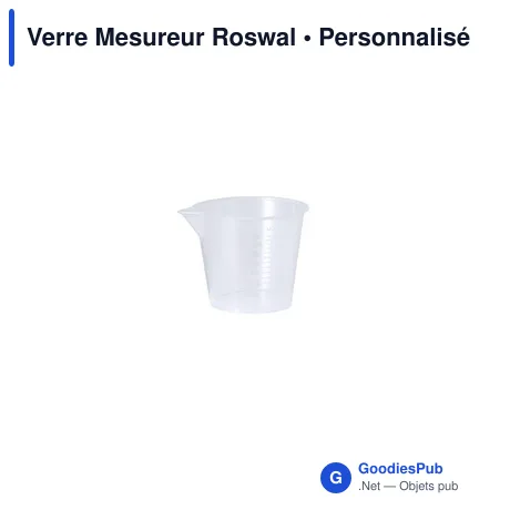 Verre Mesureur Roswal