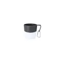 Variante blanc - Verre pliable personnalisable Mibar avec logo - 340 ml