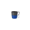 Variante bleu - Verre pliable personnalisable Mibar avec logo - 340 ml