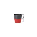 Variante rouge - Verre pliable personnalisable Mibar avec logo - 340 ml