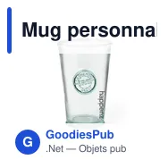 Mug personnalisable avec logo pour entreprises - modèle nature - Miniature 2