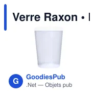 Verre Raxon - Miniature 1