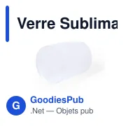 Verre Sublimation Loter - Miniature 3