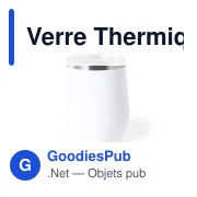 Verre Thermique Bobby - Miniature 1