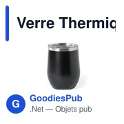 Verre Thermique Bobby - Miniature 2