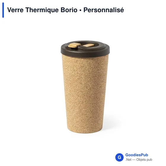 Mug isotherme personnalisable avec logo pour entreprises - Image 1