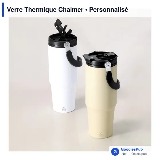 Gobelet isotherme personnalisable Chalmer avec logo - Image 11
