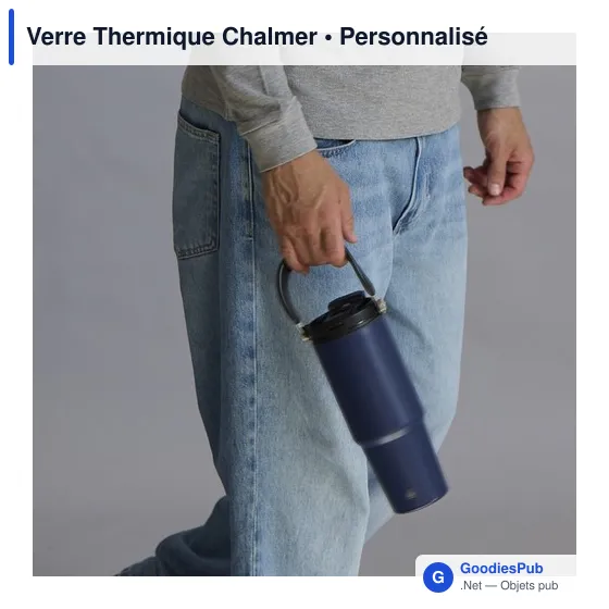 Gobelet isotherme personnalisable Chalmer avec logo - Image 12