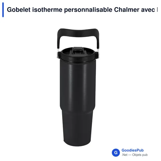 Gobelet isotherme personnalisable Chalmer avec logo - Image 9