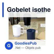 Gobelet isotherme personnalisable Clancy avec logo - Miniature 10