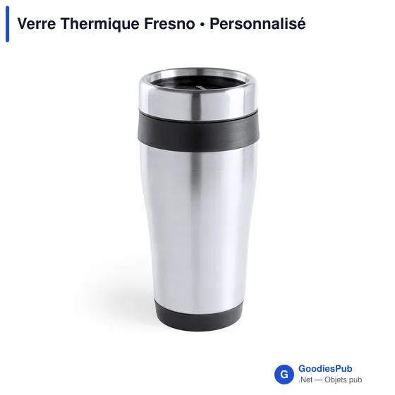 Verre isotherme personnalisable Fresno avec logo - Image 7