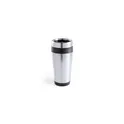 Variante noir - Verre isotherme personnalisable Fresno avec logo