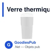 Verre thermique personnalisable Gillan avec logo - 500 ml - Miniature 7