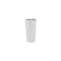 Variante blanc - Verre thermique personnalisable Gillan avec logo - 500 ml