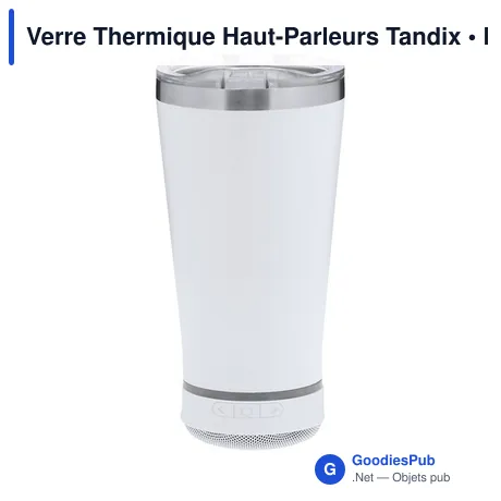 Verre Thermique Haut-Parleurs Tandix