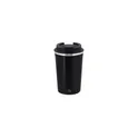 Variante noir - Gobelet thermique personnalisable en acier inoxydable recyclé - Verreavec logo