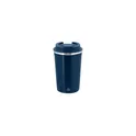 Variante bleu marine - Gobelet thermique personnalisable en acier inoxydable recyclé - Verreavec logo