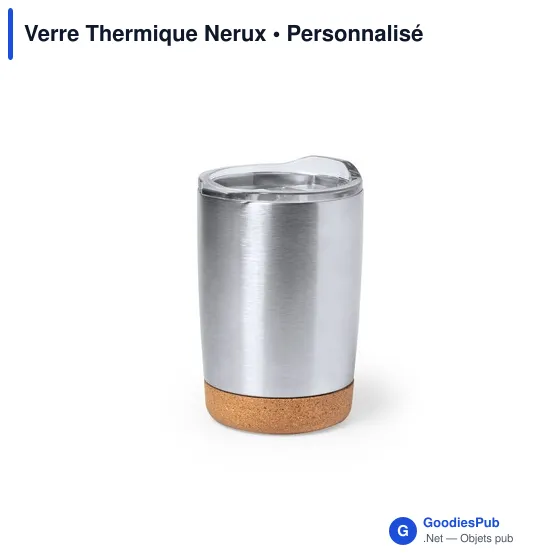 Verre isotherme personnalisable Nerux avec logo - Image 8