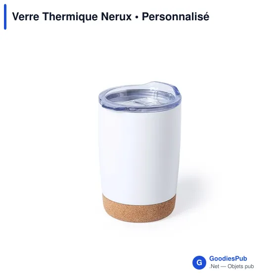 Verre isotherme personnalisable Nerux avec logo - Image 9