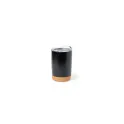 Variante noir - Verre isotherme personnalisable Nerux avec logo