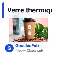 Verre thermique personnalisable Plibun avec logo - 350 ml - Miniature 4