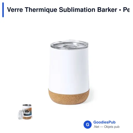 Verre Thermique Sublimation Barker