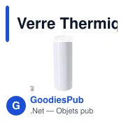 Verre Thermique Sublimation Mizu - Miniature 1
