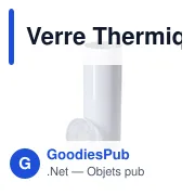 Verre Thermique Sublimation Mizu - Miniature 3