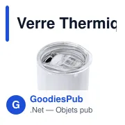 Verre Thermique Sublimation Mizu - Miniature 5