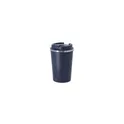 Variante bleu marine - Verre thermique personnalisable Thira avec logo - 350 ml en acier recyclé