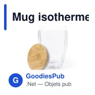 Mug isotherme personnalisable avec logo pour entreprises - Miniature 2