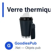 Verre thermique personnalisable avec logo - Wirten - Miniature 12