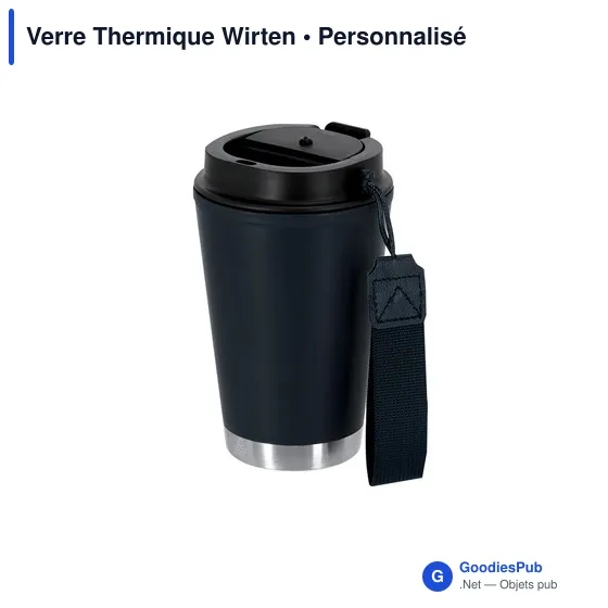 Verre thermique personnalisable avec logo - Wirten - Image 4