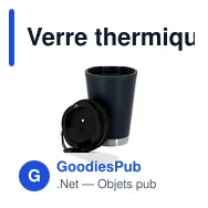 Verre thermique personnalisable avec logo - Wirten - Miniature 6