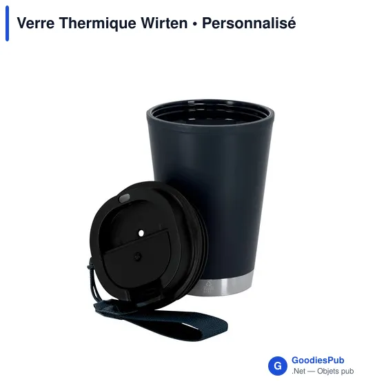 Verre thermique personnalisable avec logo - Wirten - Image 6