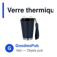 Verre thermique personnalisable avec logo - Wirten - Miniature 8