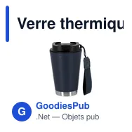 Verre thermique personnalisable avec logo - Wirten - Miniature 9