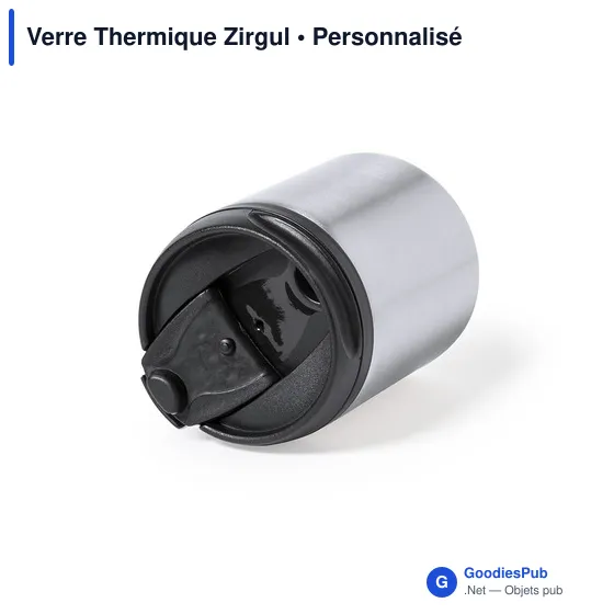 Verre thermique personnalisable Zirgul avec logo - 160 ml - Image 4